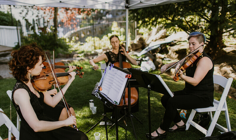 Stumptown String Quartet weddings